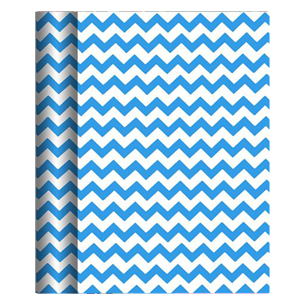 Roll Wrap (3M): Value Blue Chevron