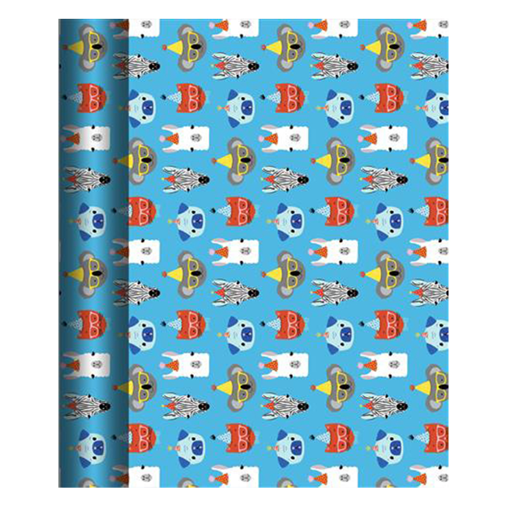 Roll Wrap (3M): Value Party Animals