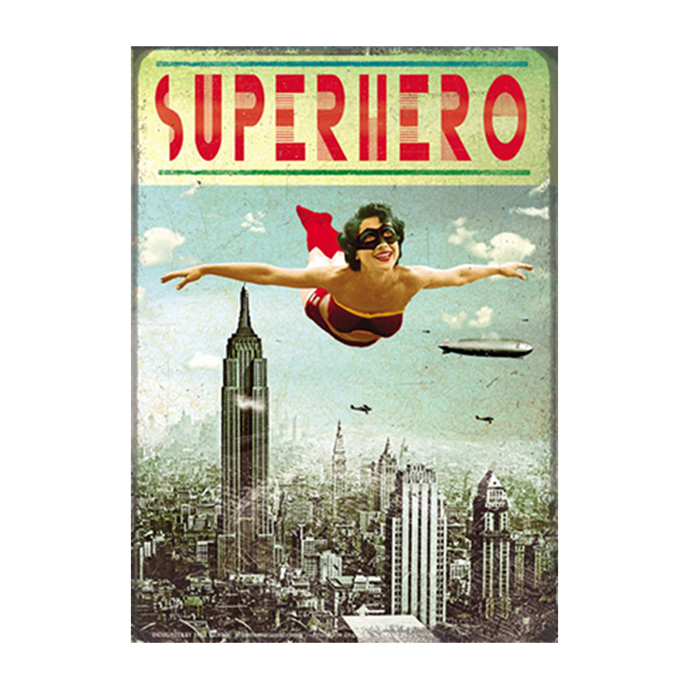 Wrap (Sheet): Superhero Girl