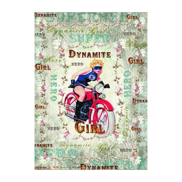 Wrap (Sheet): Dynamite Girl