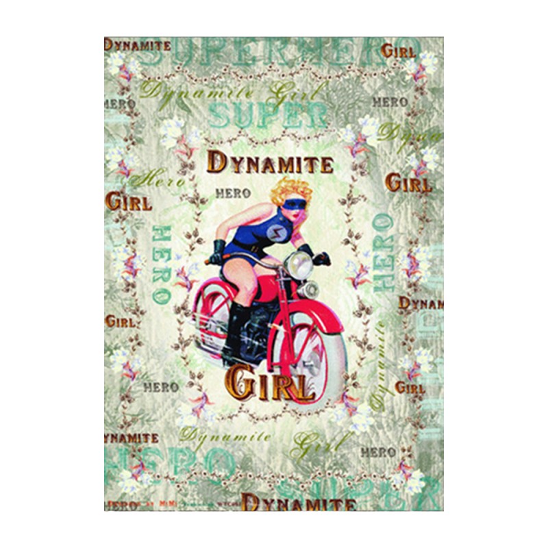 Wrap (Sheet): Dynamite Girl