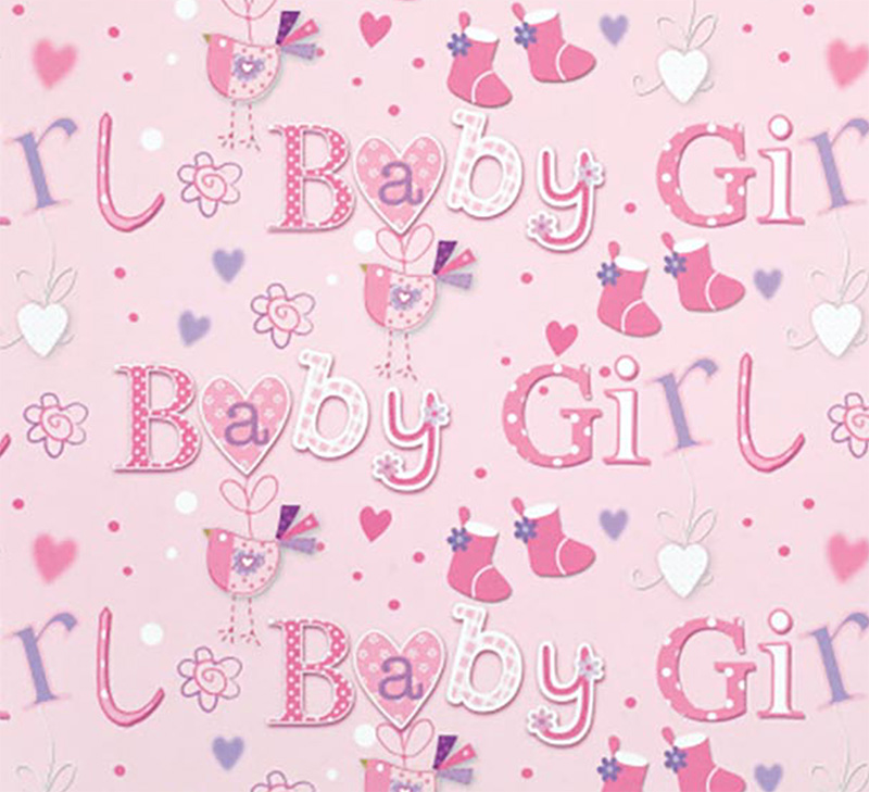 Wrap (Folded): Baby Girl