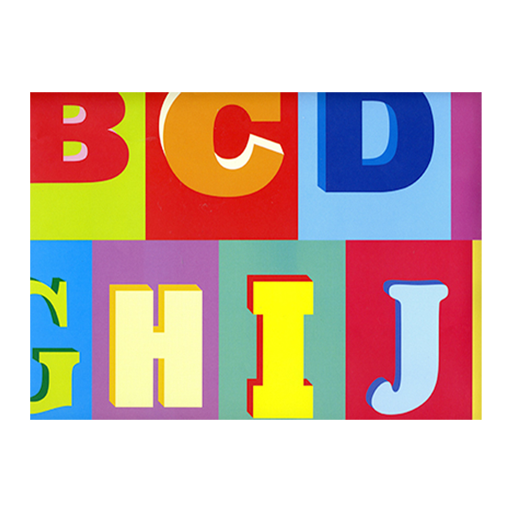 Wrap (Sheet): Alphabets