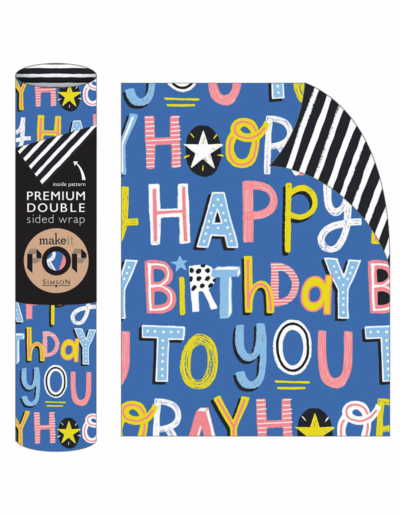 Roll Wrap (3M): Hip Hooray Blue