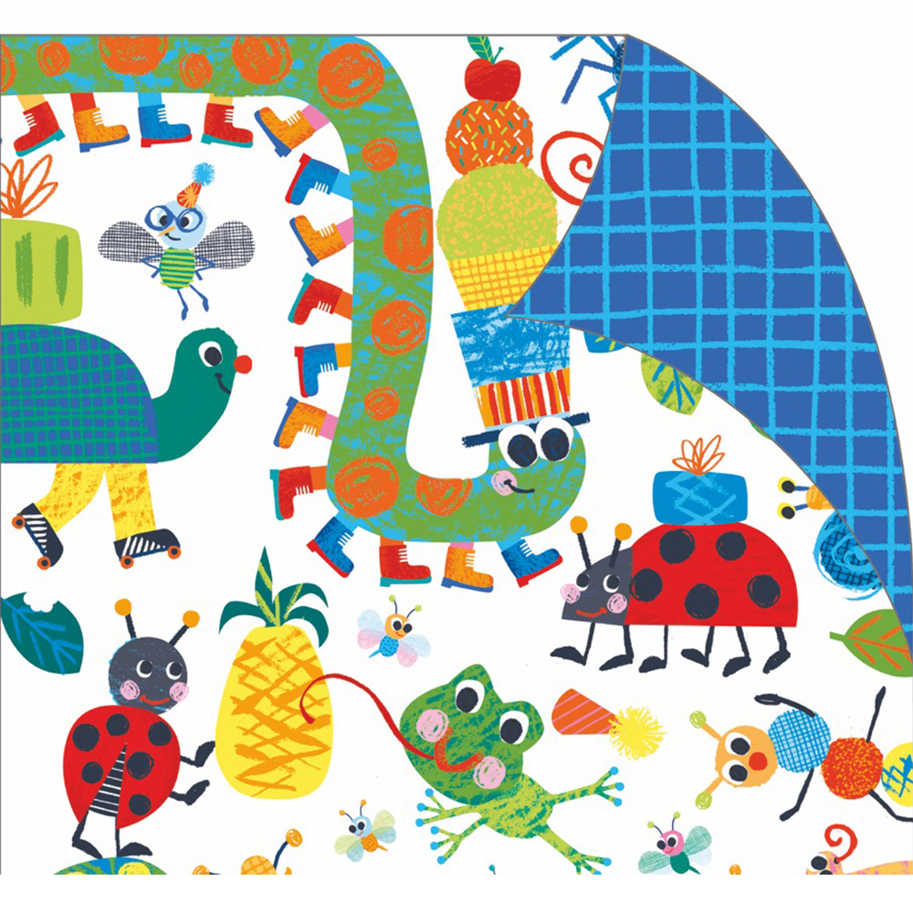 Wrap (Folded): Bug Friends