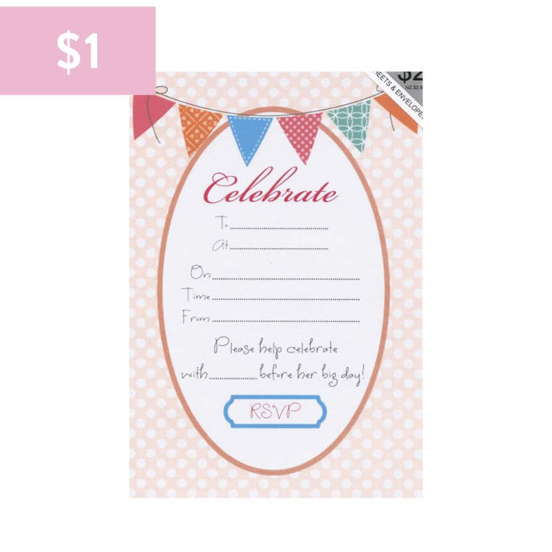 Hallmark Party Invitations Kitchen Tea