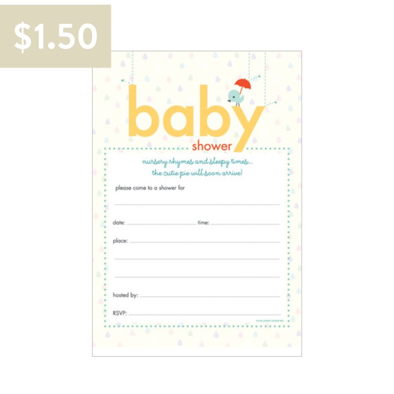 Hallmark Party Invitations Baby Shower