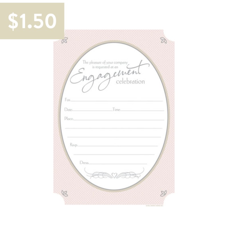 Hallmark Party Invitations Engagement