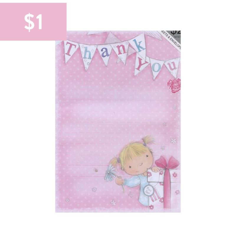 Hallmark Thank You Packs Juvenile Girl