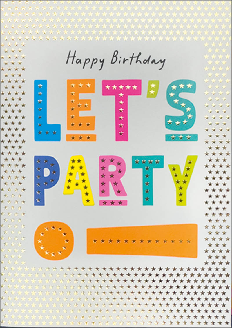 Neon Press: Lets Party