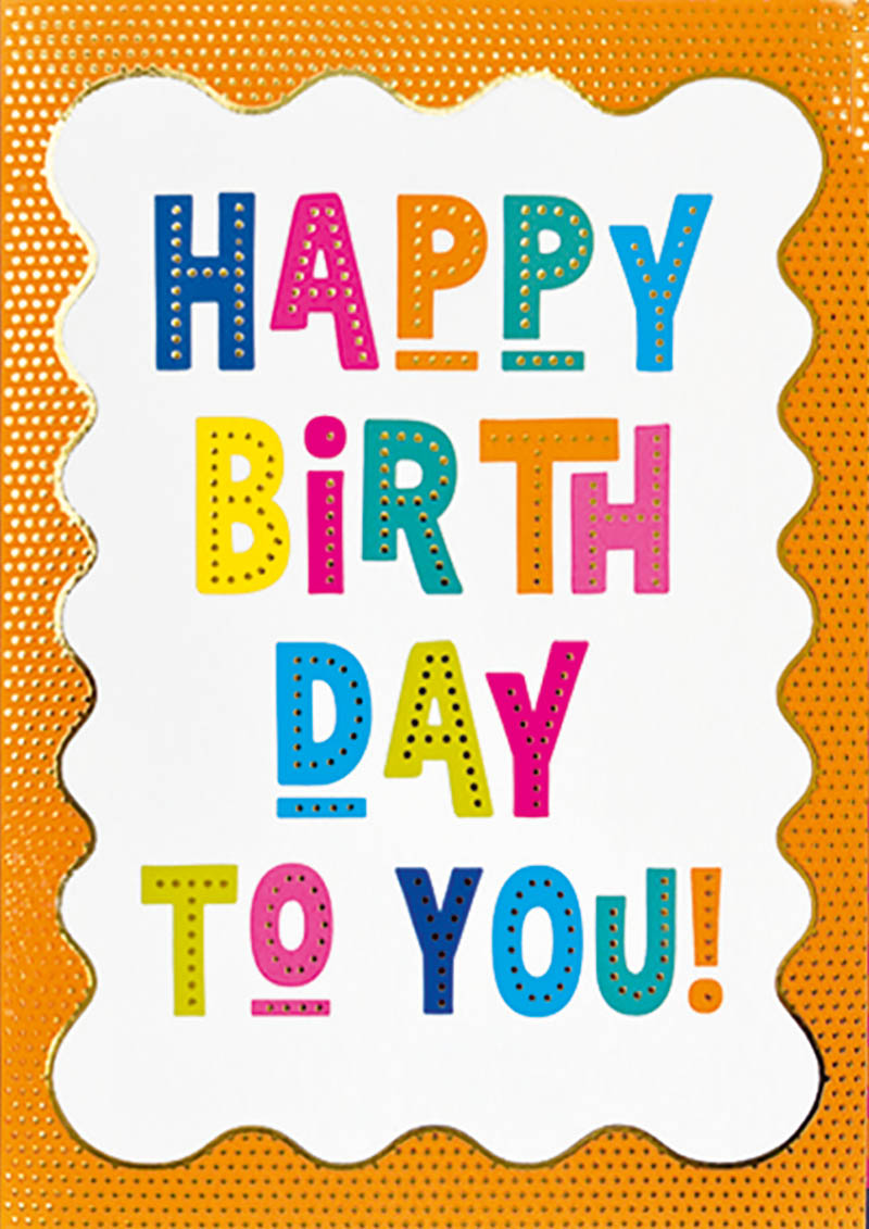 Neon Press: Happy Birthday