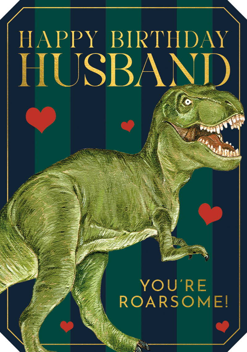 Bday Husband Dinosaur