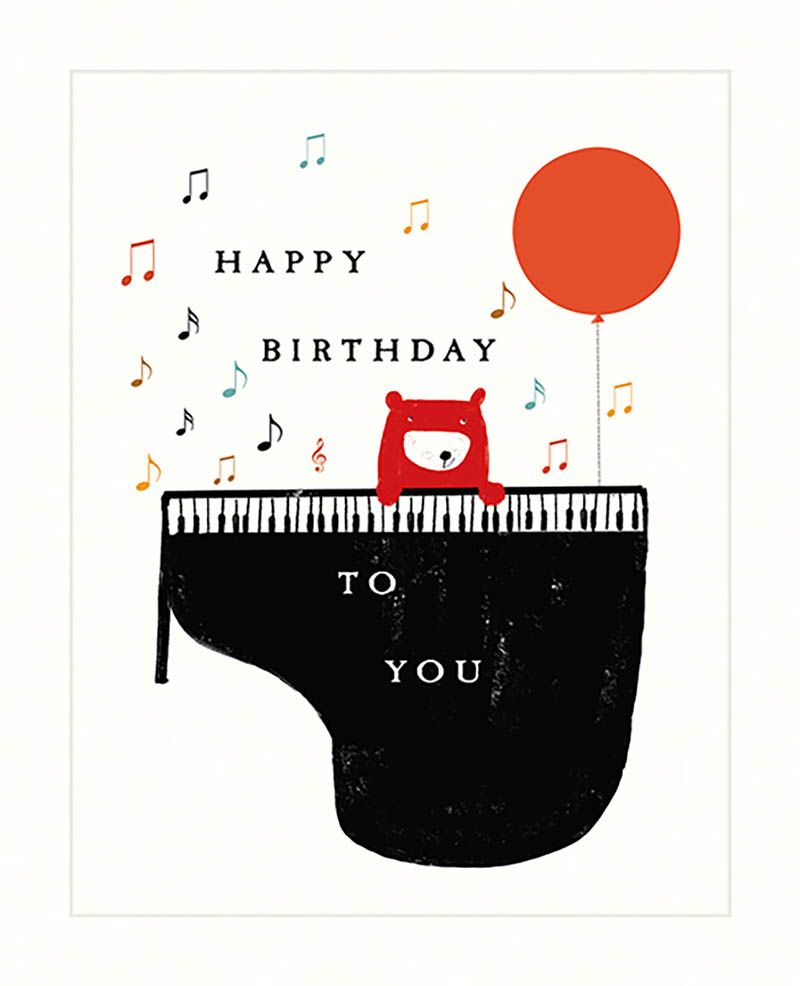Bear: Birthday  Piano