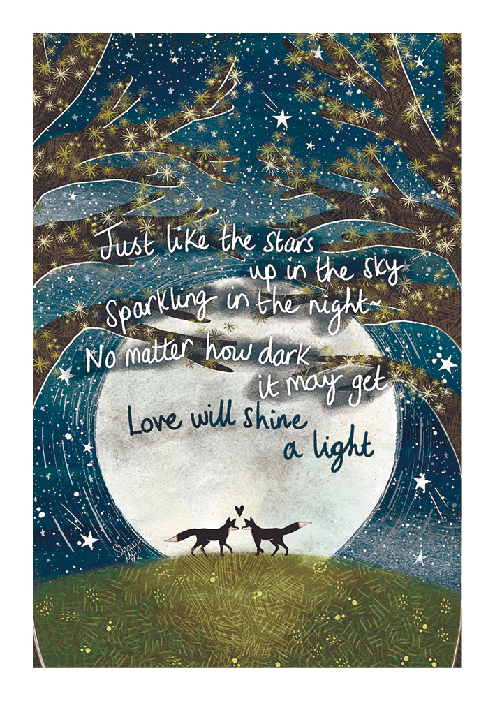Fox Moon: Love Shine A Light
