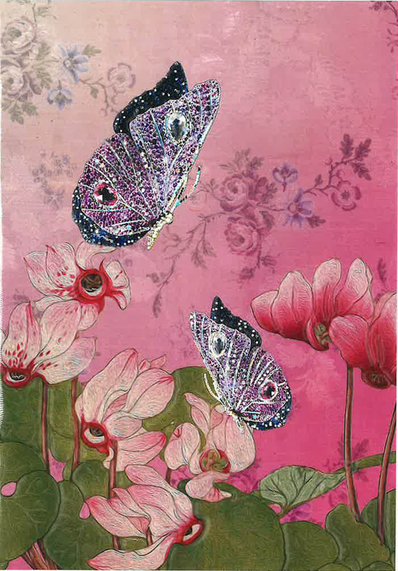 Vivien: Pink Clematis