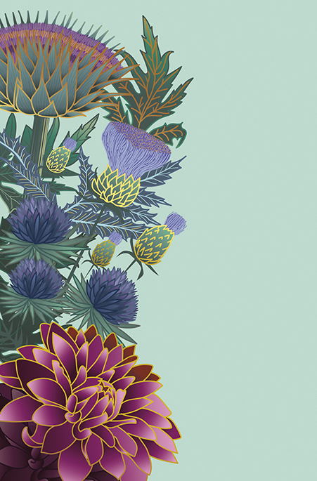 A Vos Plumes: Green Thistle