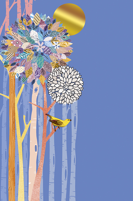 A Vos Plumes: Violet Bird