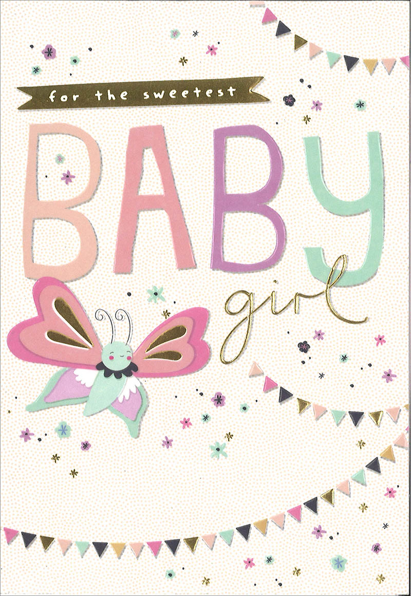 Baby Girl Cute Buttrfly