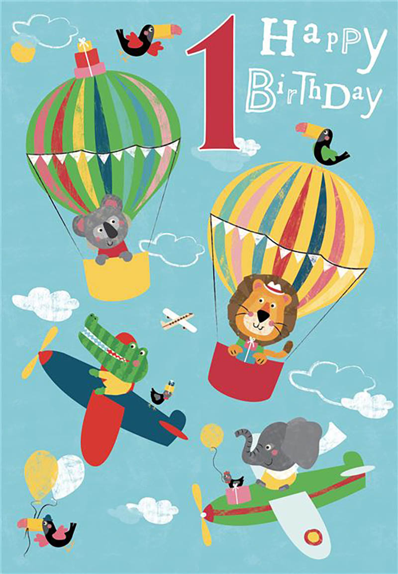 Bday Age 1 M Animals In Sky