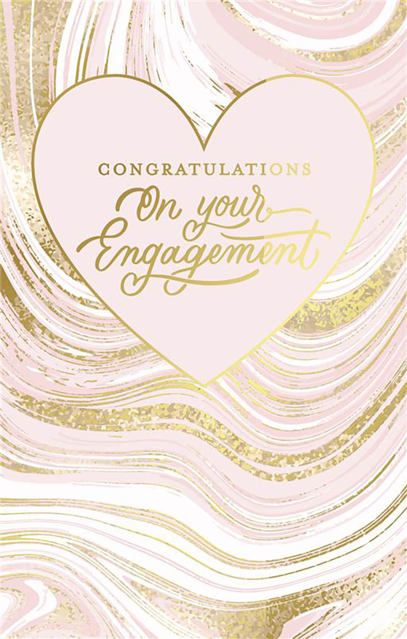 Eng Pink Marble Heart