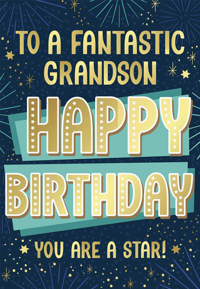 Bday Grandson A Star