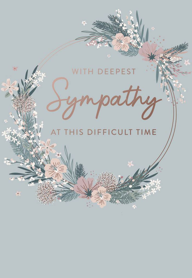 Sympathy Deepest Floral Ring
