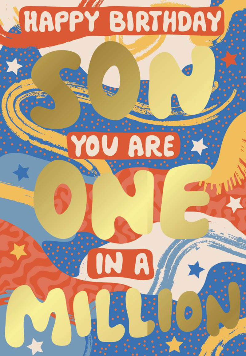 Bday Son One In A Million