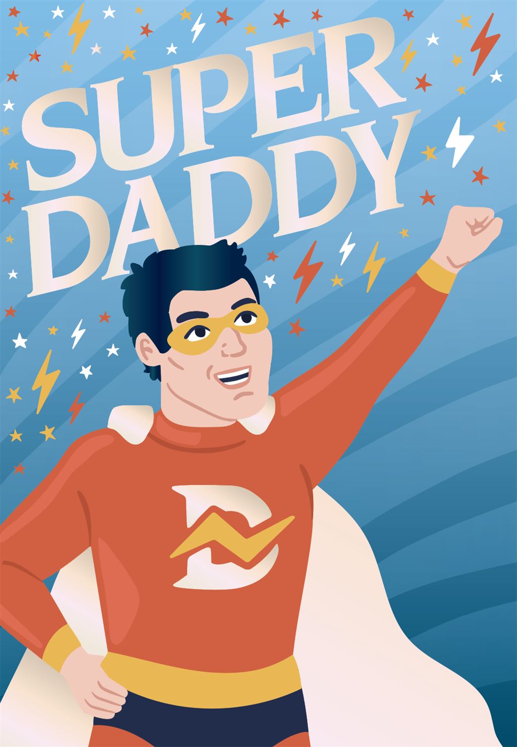 Bday Super Daddy Hero