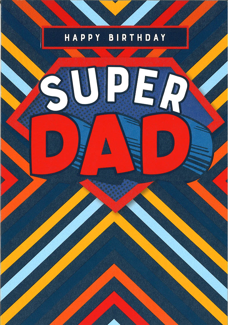 Bday Super Dad Bold