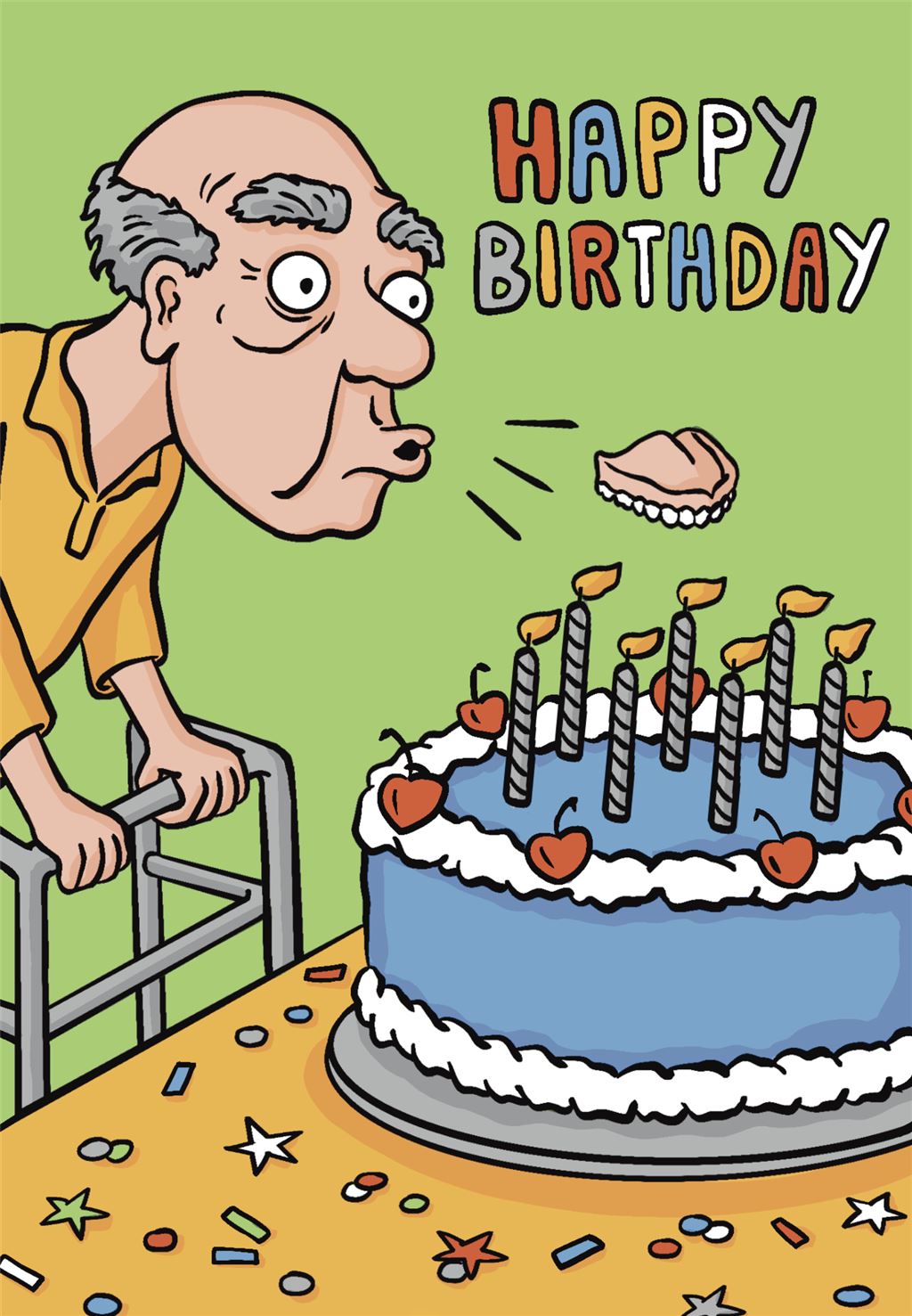 Bday Male False Teeth