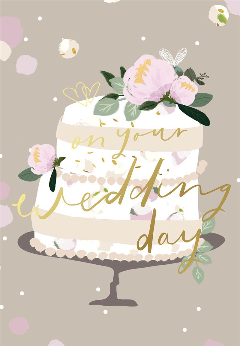 Wed On Your Wedding Day Cake