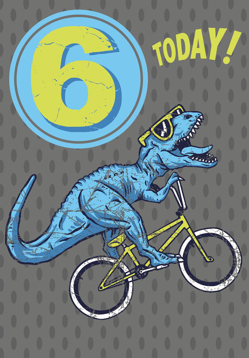 Bday Age 6 M Trex Biking