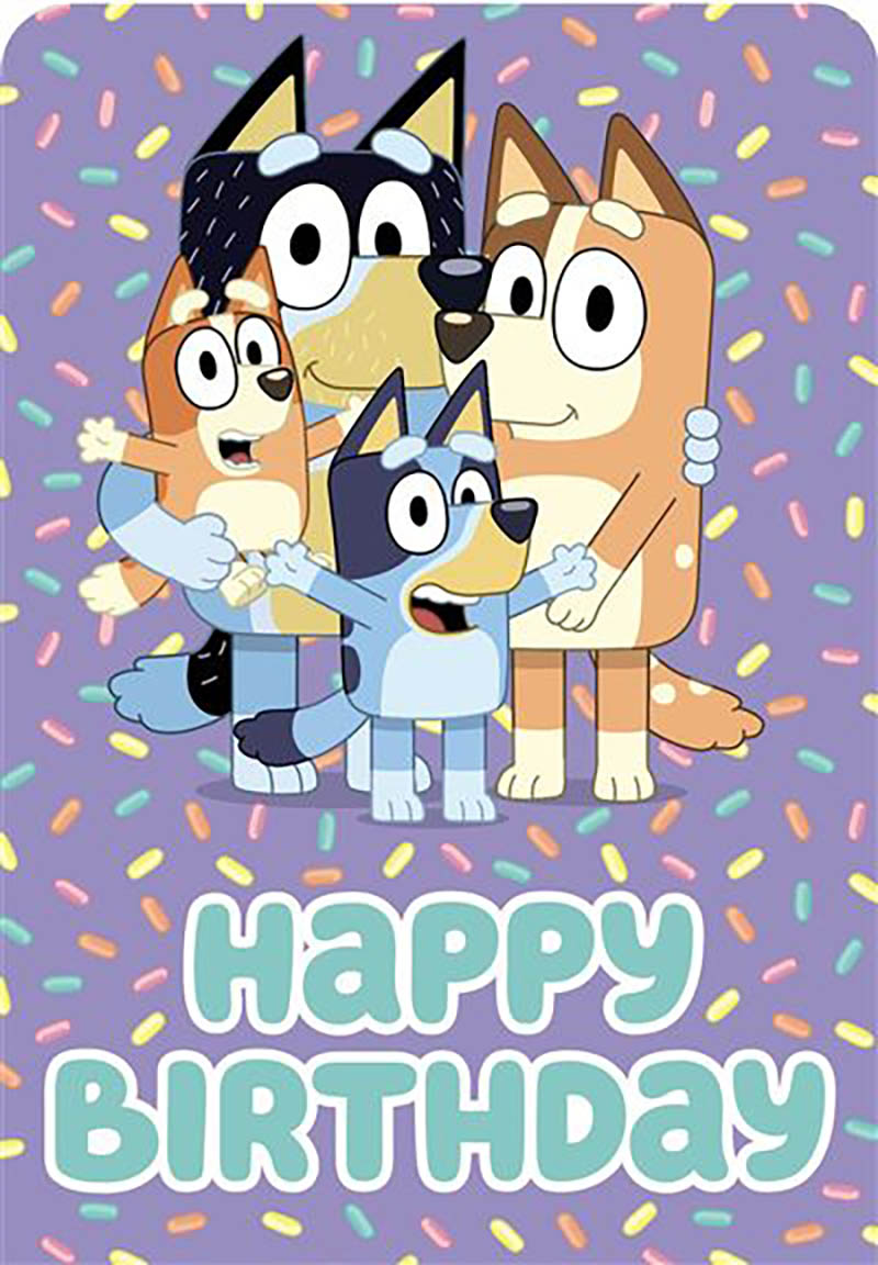 Bluey: Bday Blueys Family
