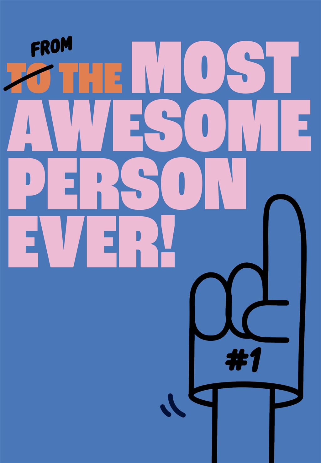 Pigment: Bday Hum Foam Finger