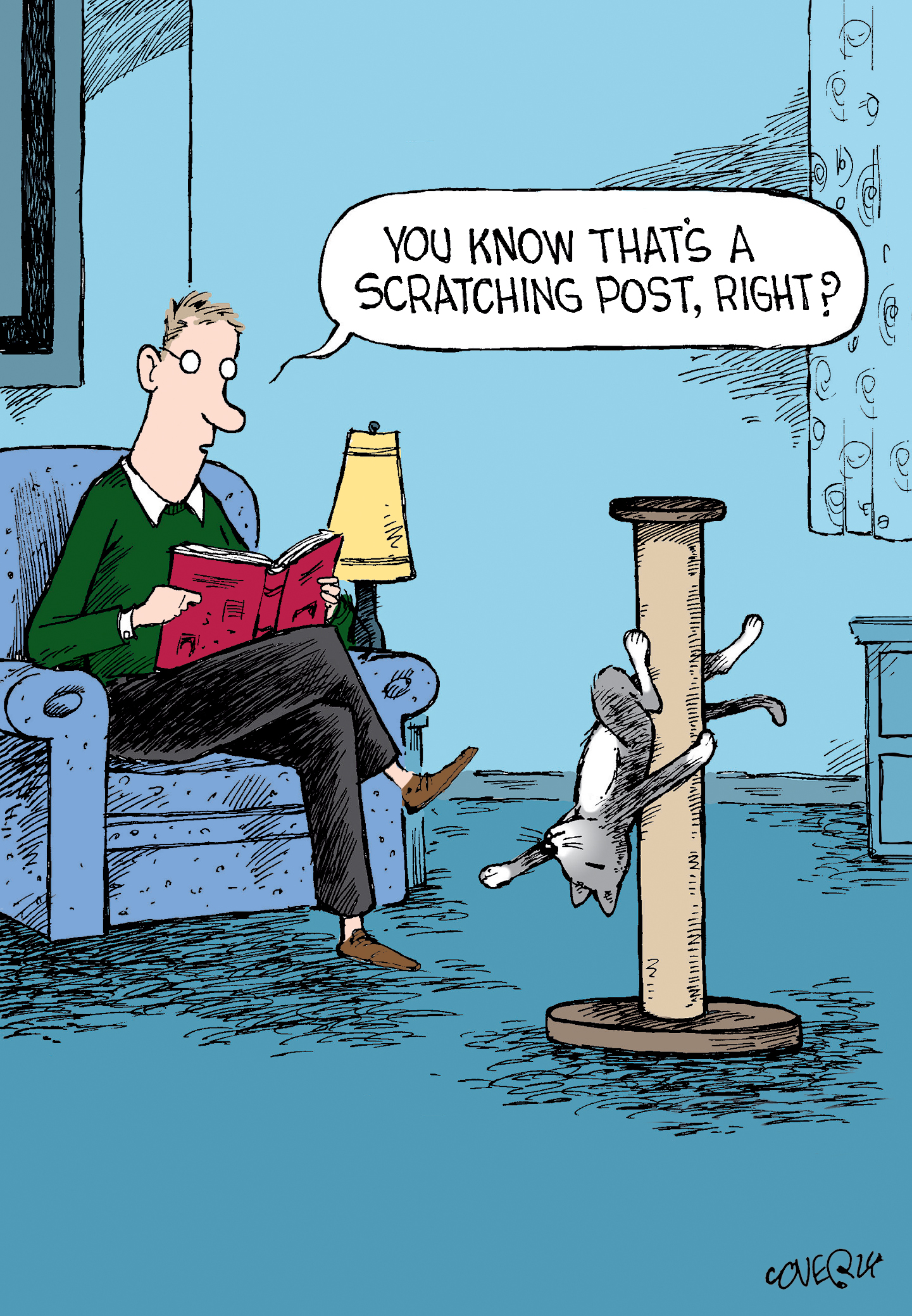 Woody 1: Scratching Post