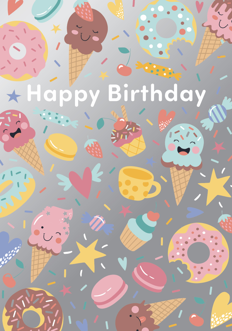 Juv Girl Bday Sweet Treats