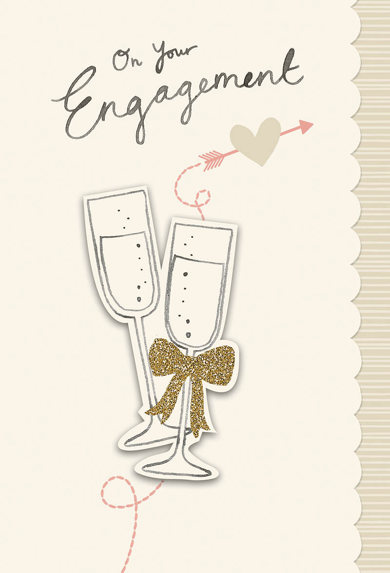 Engage Toasting Glasses