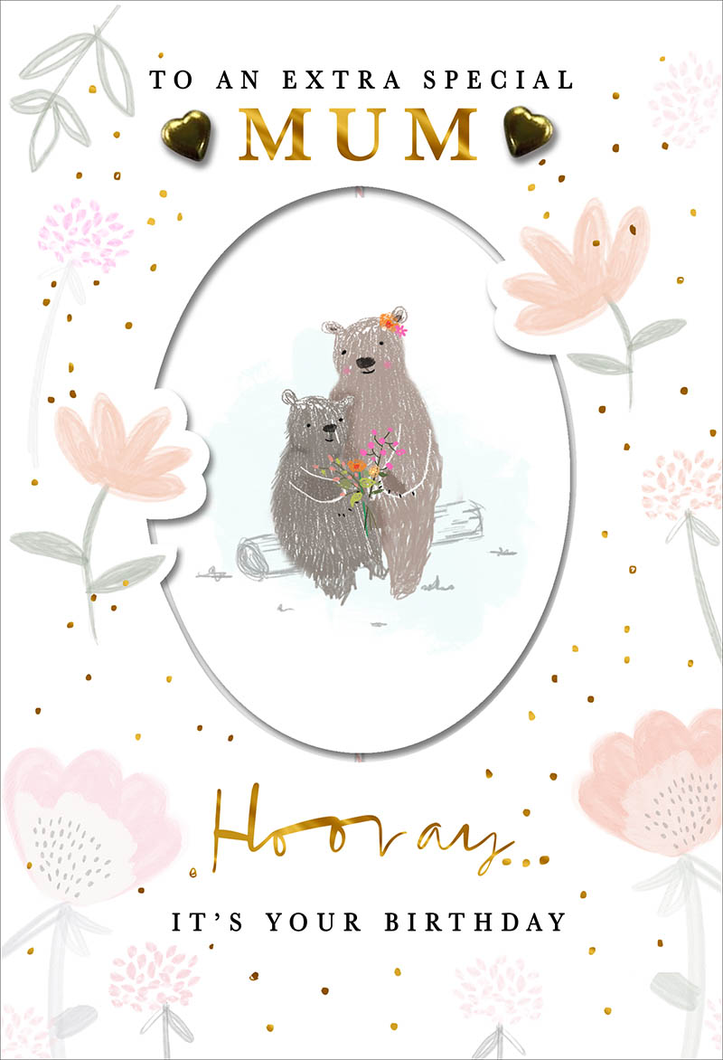 Mum Bday Cute Bears