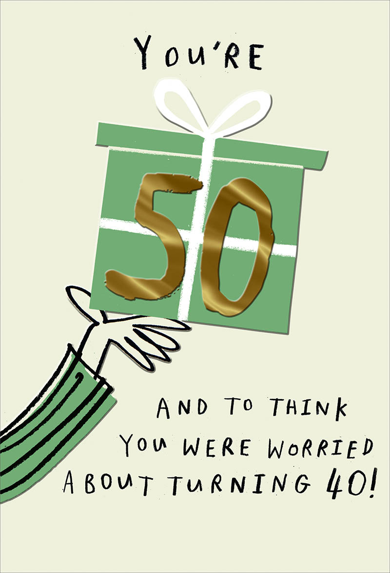 Bday 50Th Male Turning 40