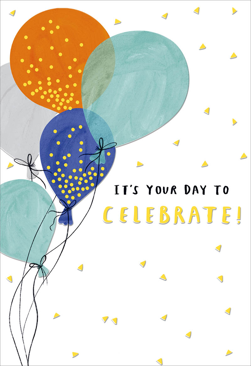 Bday Male Celebrate Balloon