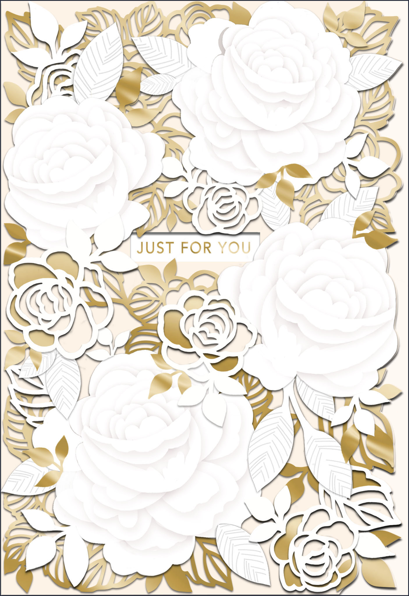 Signature: Birthday Fem Emboss Roses