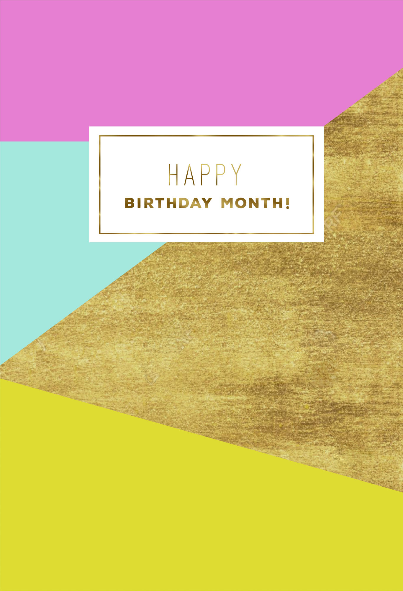 Signature: Birthday Fem Geo Birthday Month
