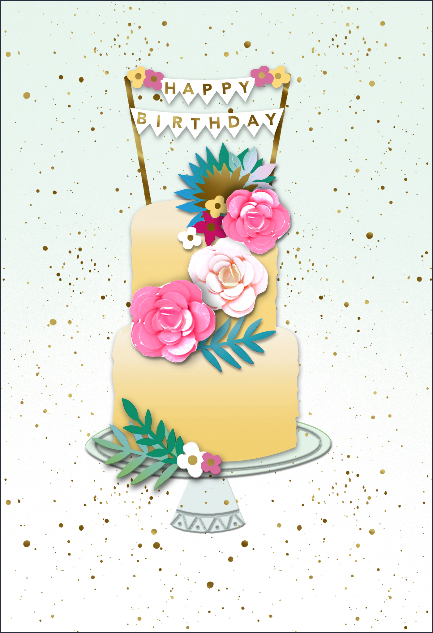 Signature: Birthday Friend HBirthday Cake