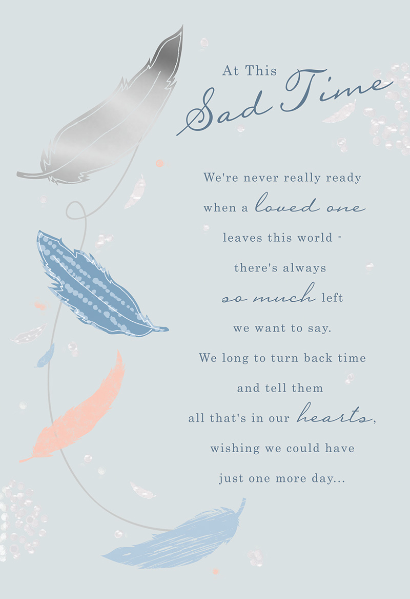 Hm Sym This Sad Time Feathers