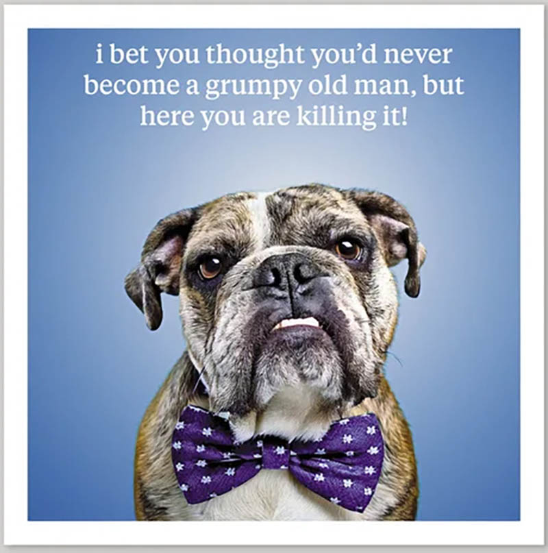 Curious World: Grumpy Old Man