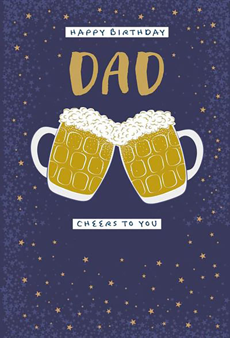 Bday Dad Cheers Beers