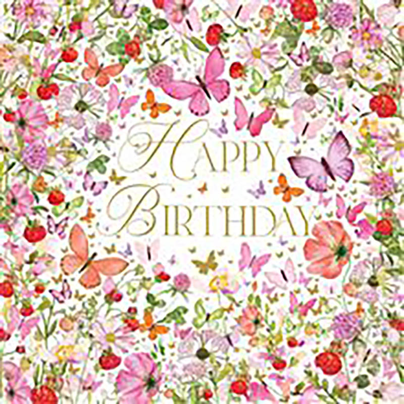 Pizazz: Birthday Cosmos Bterflies