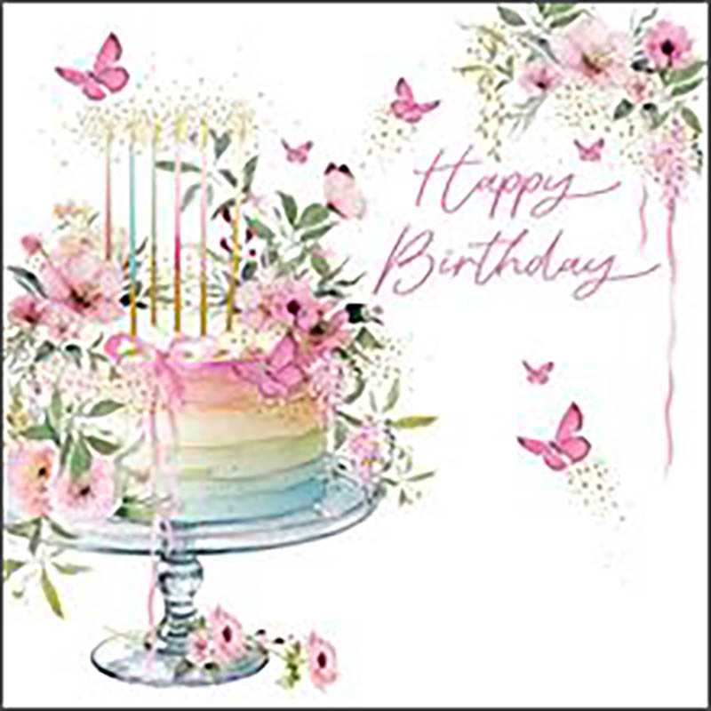 Pizazz: Birthday Pretty Layerd Cke