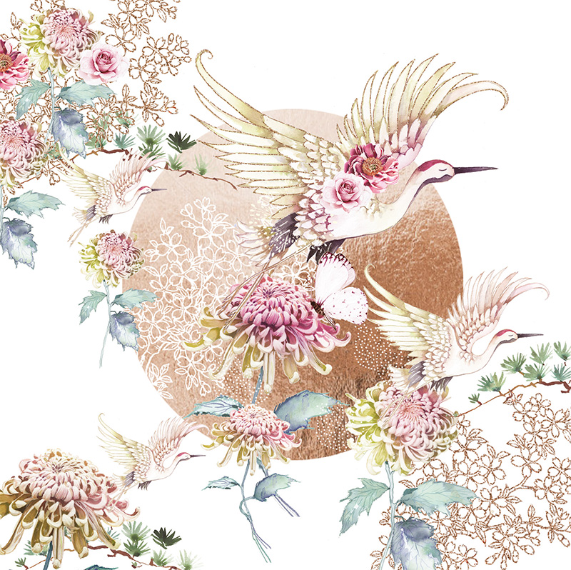 Pizazz Ltd Ed: Cranes