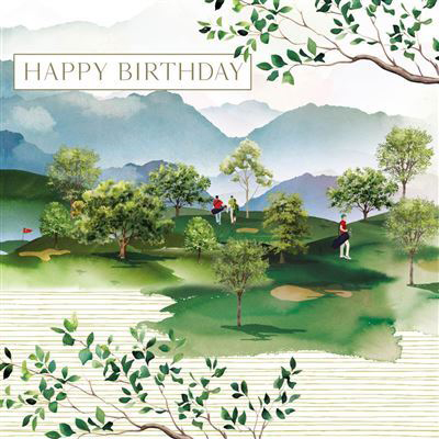 Pizazz For Men: Birthday Golf Course